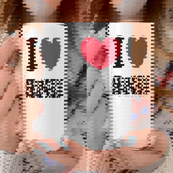 I Lovehanghai アイ・ラブ・シャンハイ コーヒーマグ 面白い贈り物