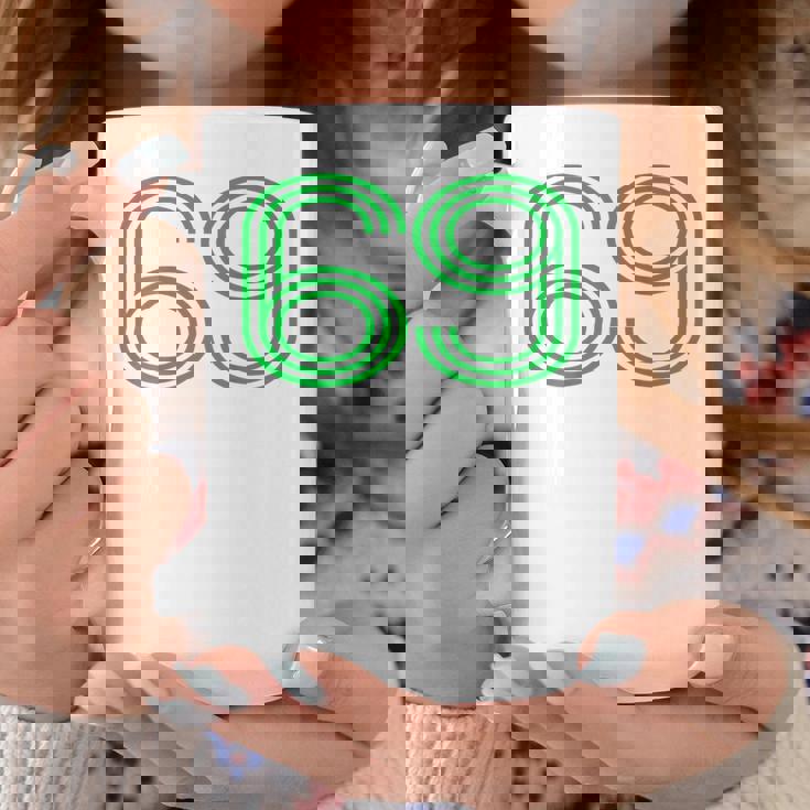 Number 69 シャツ レトロ ユニフォーム ヨーロッパスタイル バックプリント ジャージ コーヒーマグ 面白い贈り物