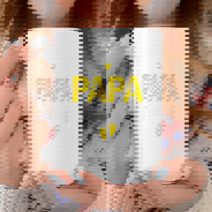 メンズ Promoted To Papa Est 2027Oon To Be Dad コーヒーマグ 面白い贈り物