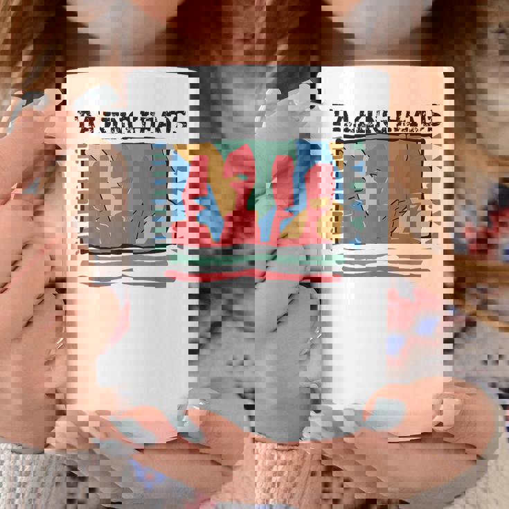 Talking Heads イエロー レトロ グラフィック コーヒーマグ 面白い贈り物