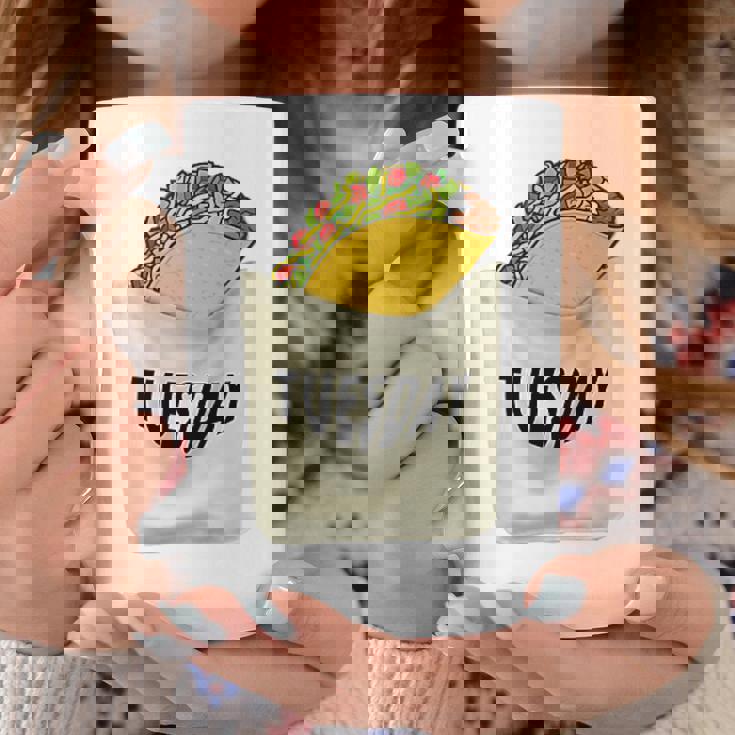 Trendy Taco Tuesday Pocket Food Humour コーヒーマグ 面白い贈り物