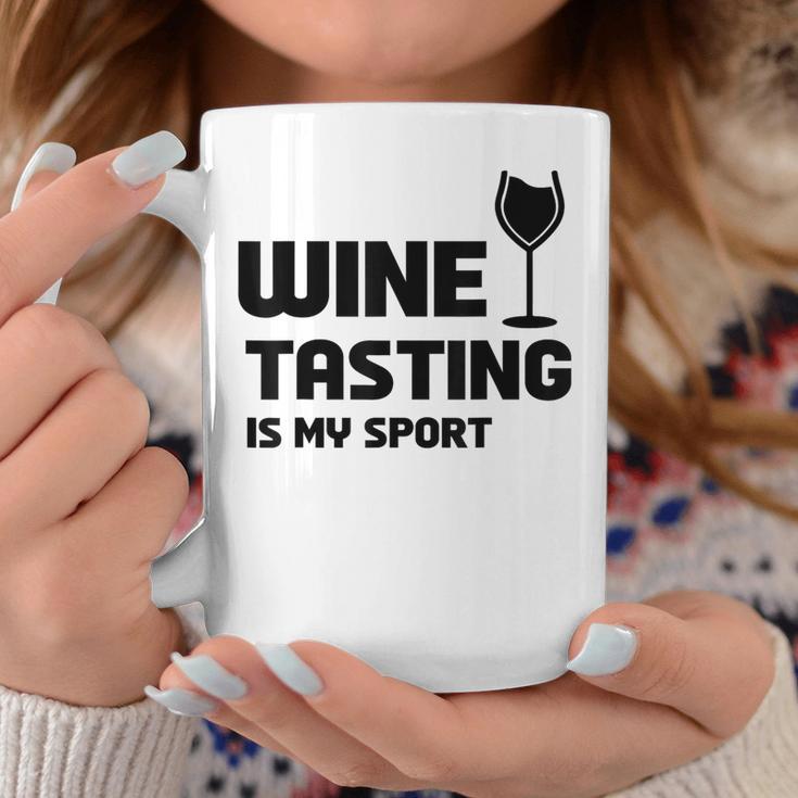 Wine Tasting Is Myport 面白いワインの名言 コーヒーマグ 面白い贈り物