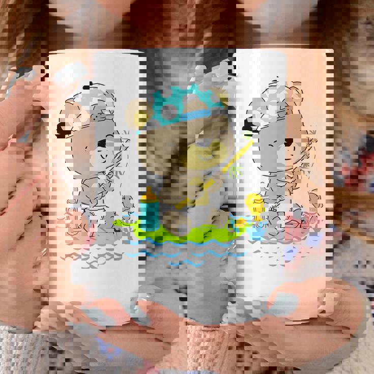 おむつ釣りのベビーベア コーヒーマグ 面白い贈り物