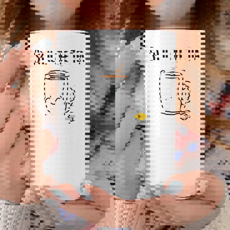 お茶をこぼす 友情 お茶好きの人 かわいい かわいい 湯呑み パーティー コーヒーマグ 面白い贈り物