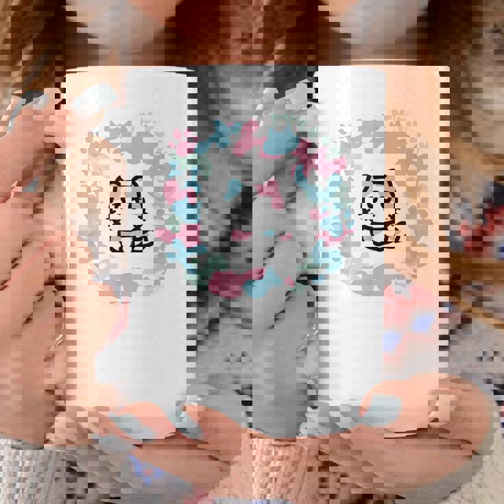 びーえするるる【Bsテレ東公式】カモフラージュ柄tシャツ（ホワイト） コーヒーマグ 面白い贈り物