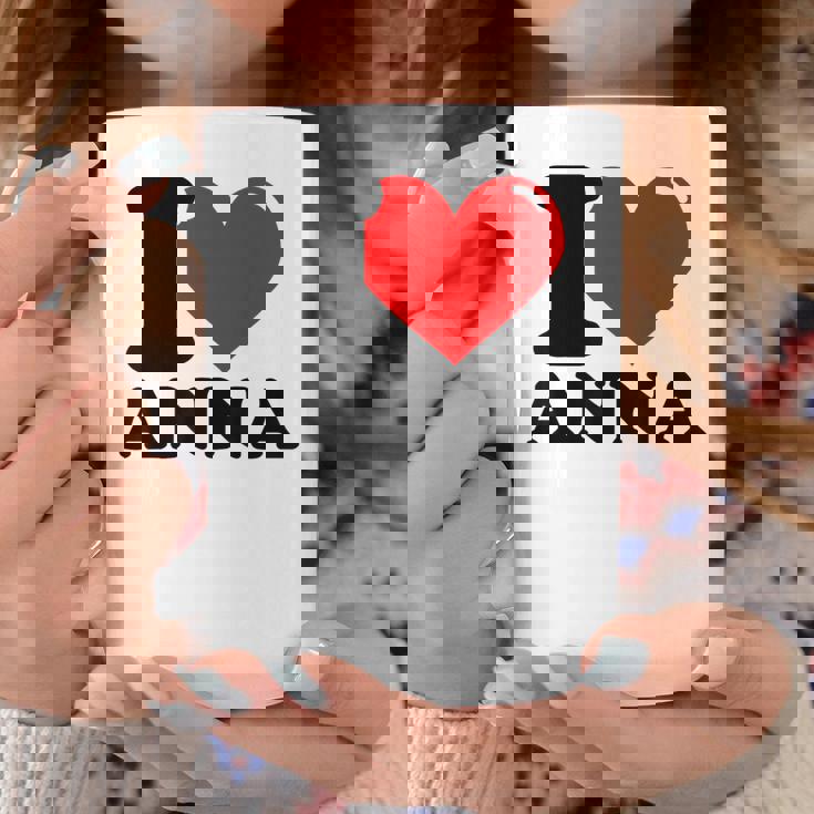 アイ・ラブ・アンナ コーヒーマグ 面白い贈り物