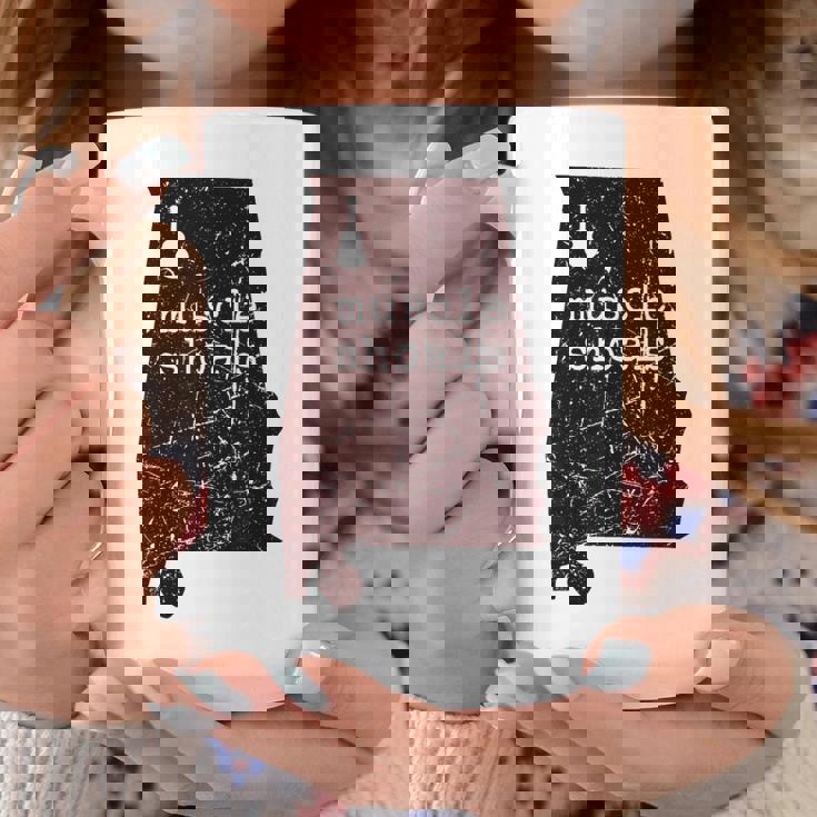 アラバママップ マッスルショールズ 録音 キャピタルロック グラフィック コーヒーマグ 面白い贈り物