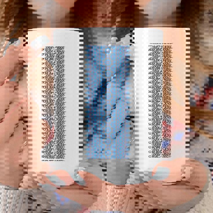 ウクライナ刺繍yshyvanka プリント 民族風オーナメント コーヒーマグ 面白い贈り物