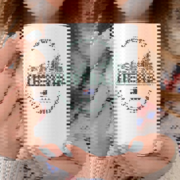 オーストラリアヴィンテージお土産オーストラリアのランドマーク コーヒーマグ 面白い贈り物