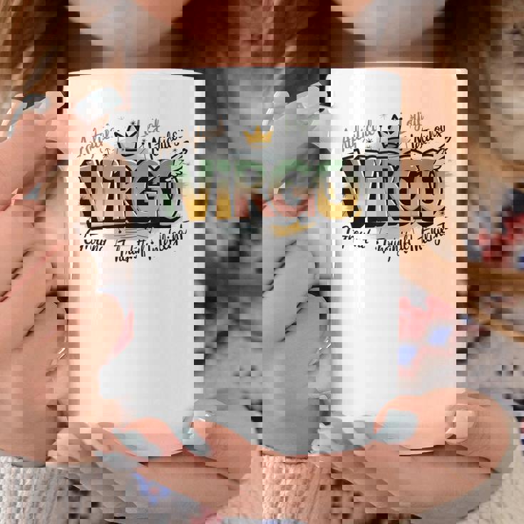 カラフルな乙女座の星座デザイン コーヒーマグ 面白い贈り物