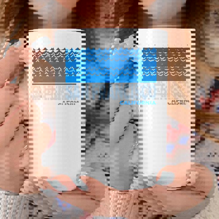 カリフォルニア州サンフランシスコ サンフランシスコ カリフォルニア アクアティック コーヒーマグ 面白い贈り物