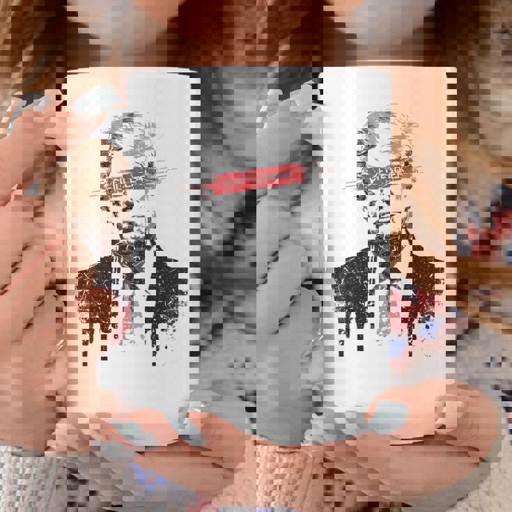 カルト指導者 反トランプ 反大統領 ドナルド・トランプ コーヒーマグ 面白い贈り物