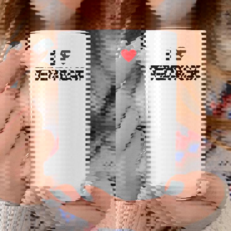 カントリーハートプライド-ファニーアイラブベトナム コーヒーマグ 面白い贈り物