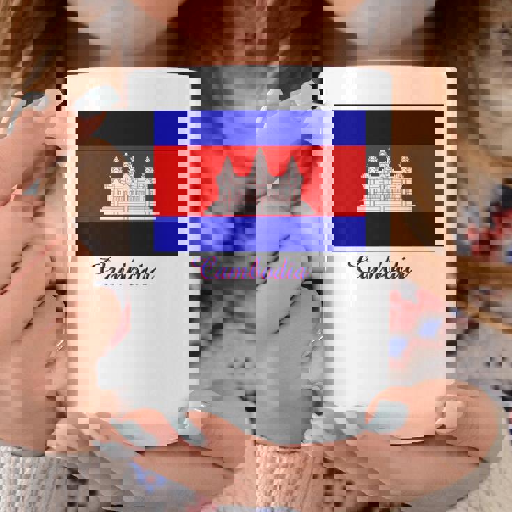 カンボジア カンボジア国旗 お土産 コーヒーマグ 面白い贈り物