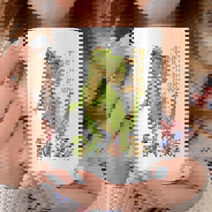 キッズ ギガントサウルス、最大の恐竜-カラフルで楽しいデザイン コーヒーマグ 面白い贈り物