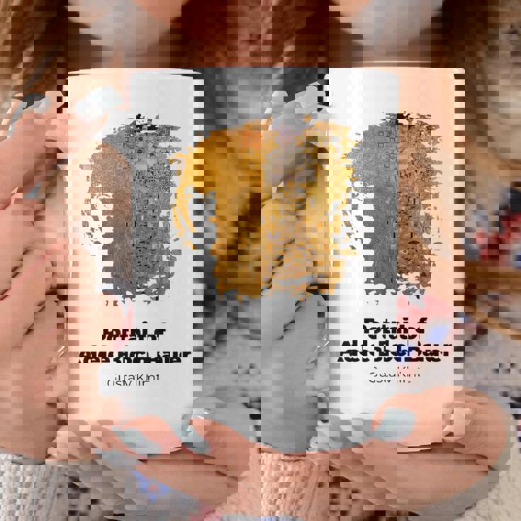 グスタフ・クリムト作 アデル・ブロッホバウアー・グランジの肖像 コーヒーマグ 面白い贈り物