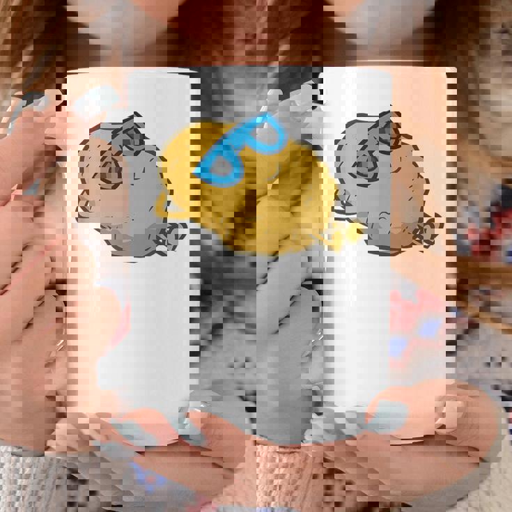 サングラスでかわいいポテチ リラックスポテチ コーヒーマグ 面白い贈り物