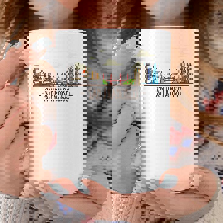 サンフランシスコカリフォルニアアメリカ合衆国-お土産 Usa コーヒーマグ 面白い贈り物