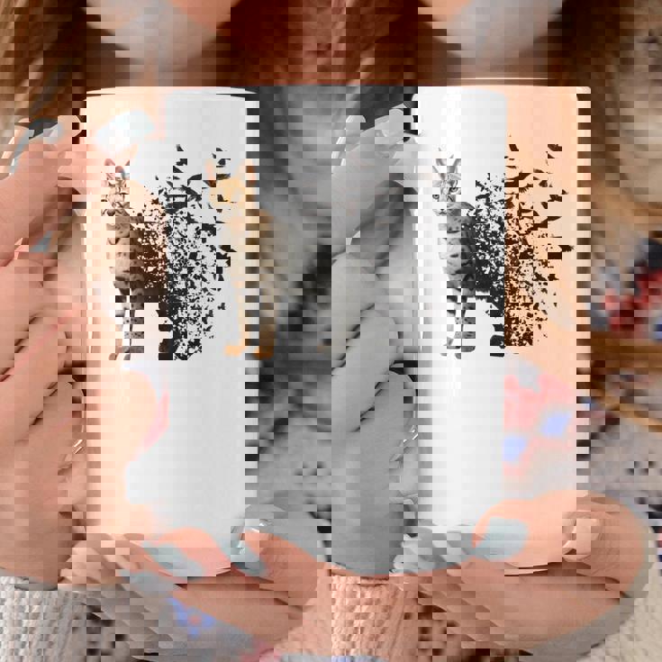 サーバルキャット 長袖tシャツ コーヒーマグ 面白い贈り物