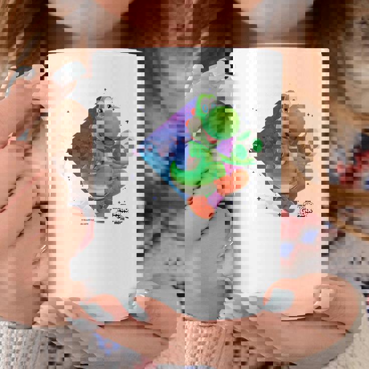 ザ・スーパーマリオギャラクシー・ムービーyoshi In Action コーヒーマグ 面白い贈り物