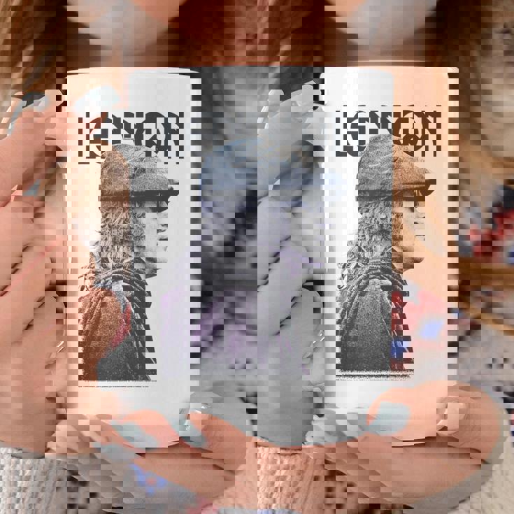 ジョン・レノン 平和な色調の肖像画 コーヒーマグ 面白い贈り物