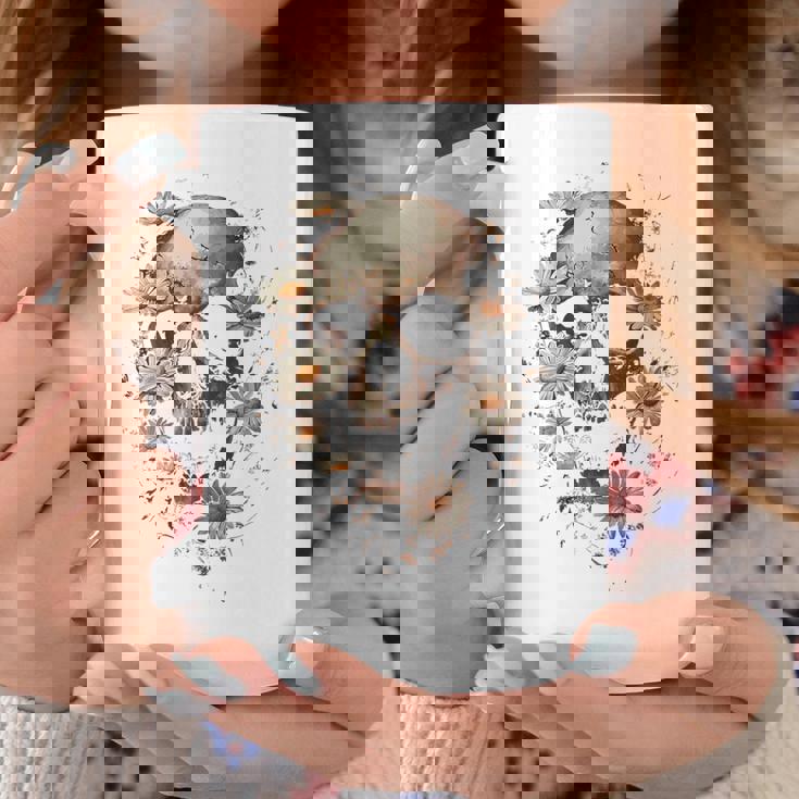 スカルバックプリント。 コーヒーマグ 面白い贈り物