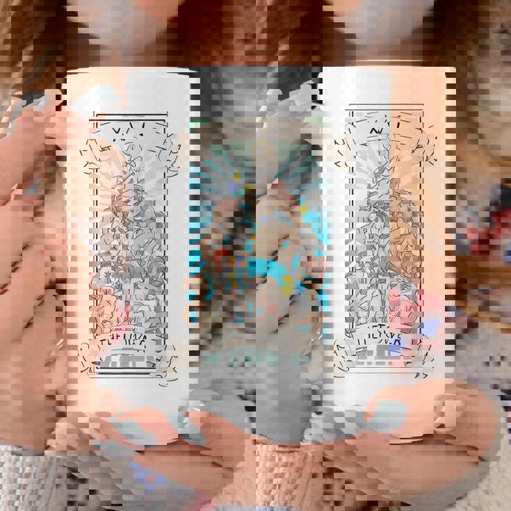 タロットカード オタク アヘ顔 Lewd 変態アニメ オカルト異教徒 ウィッカ コーヒーマグ 面白い贈り物