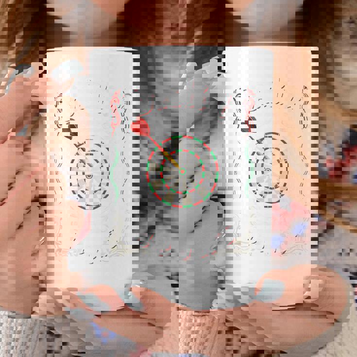 バックプリント ダーツ スポーツ ダーツボード アローダーツクラブ協会 コーヒーマグ 面白い贈り物