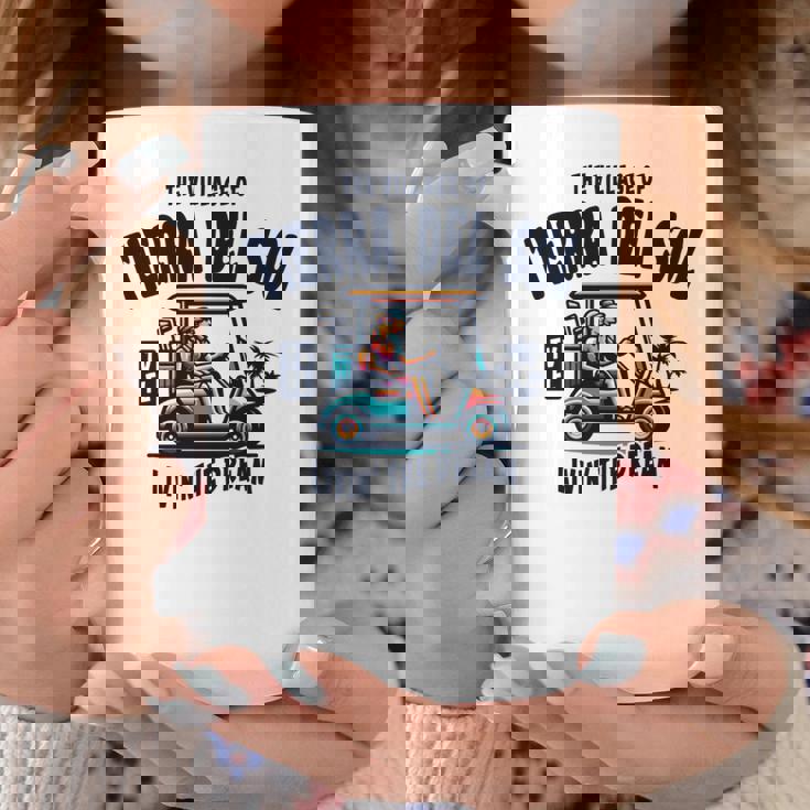 ティエラ・デル・ソルの村ゴルフカートデザイン。 長袖tシャツ コーヒーマグ 面白い贈り物