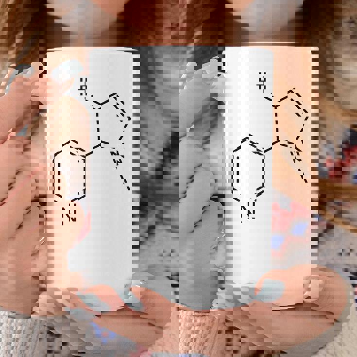 ニコチンの化学構造 コーヒーマグ 面白い贈り物