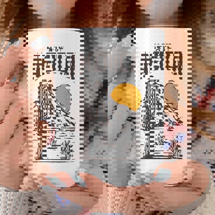 ネイティブアメリカン I 先住民 I ネイティブアメリカン コーヒーマグ 面白い贈り物