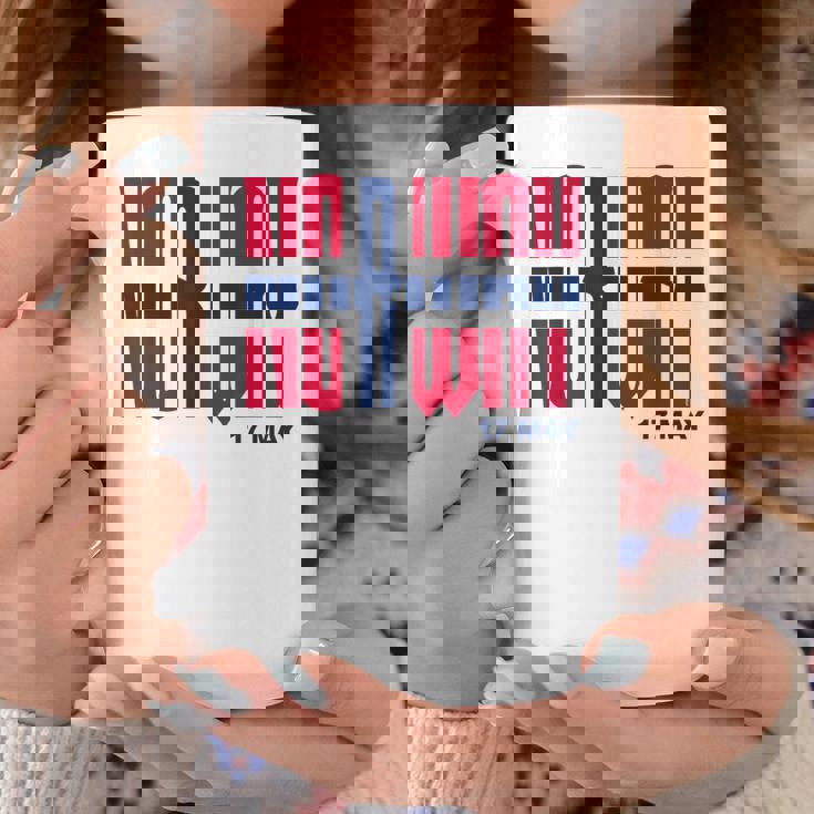 ノルウェーの国旗またはノルウェーの日のノルウェーの国旗 Norway Flag Yttende Mai コーヒーマグ 面白い贈り物