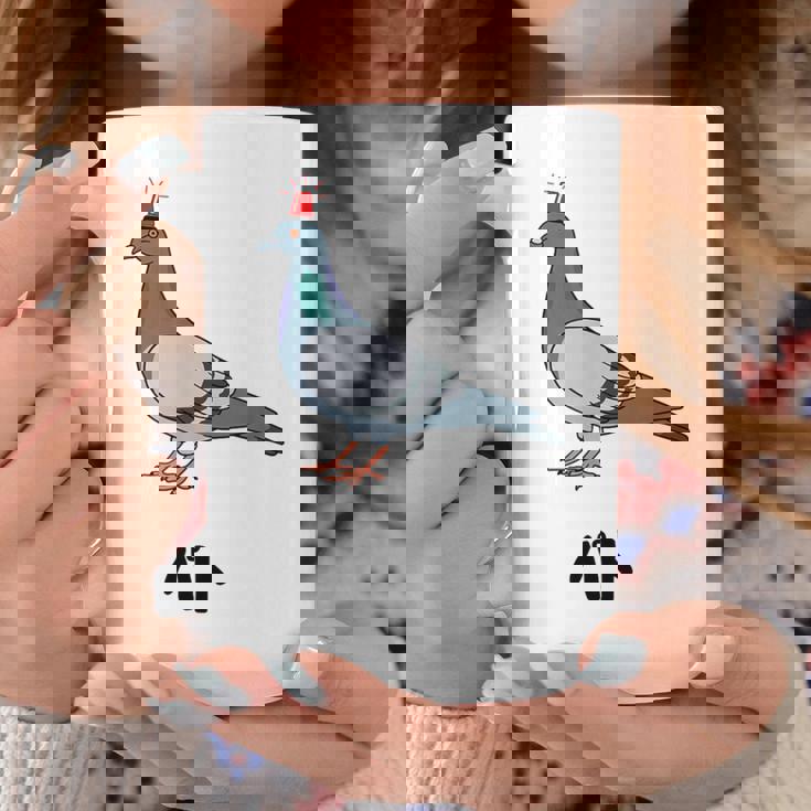 パト 鳩 ギャグ ジョーク 動物好き ダジャレ パトカー 警察 駄洒落 お笑い おもしろ ネタ コーヒーマグ 面白い贈り物