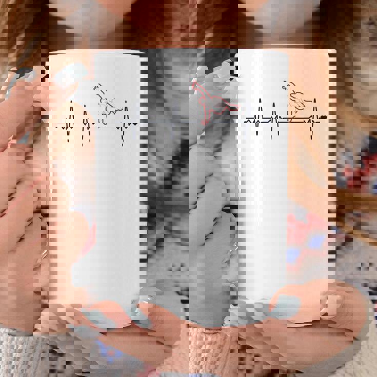 パルクールハートビートパルクールトレーサートレーニングパルクール コーヒーマグ 面白い贈り物