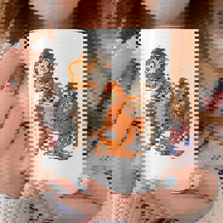 パンチ君 かわいい ポーズ 捨てられた ニホンザル モンキー パンチ コーヒーマグ 面白い贈り物