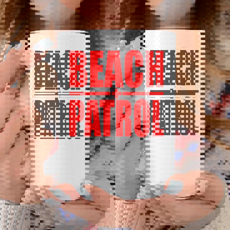 ビーチパトロール サーフ レスキュー ライフガード コーヒーマグ 面白い贈り物