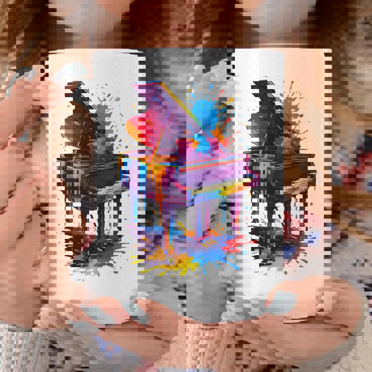 ピアノ ティー 楽器 ピアノ 長袖tシャツ コーヒーマグ 面白い贈り物