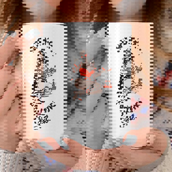 ファニー タトゥー ロカビリー ピンナップ ウィスキー 猫と一緒に飲む コーヒーマグ 面白い贈り物