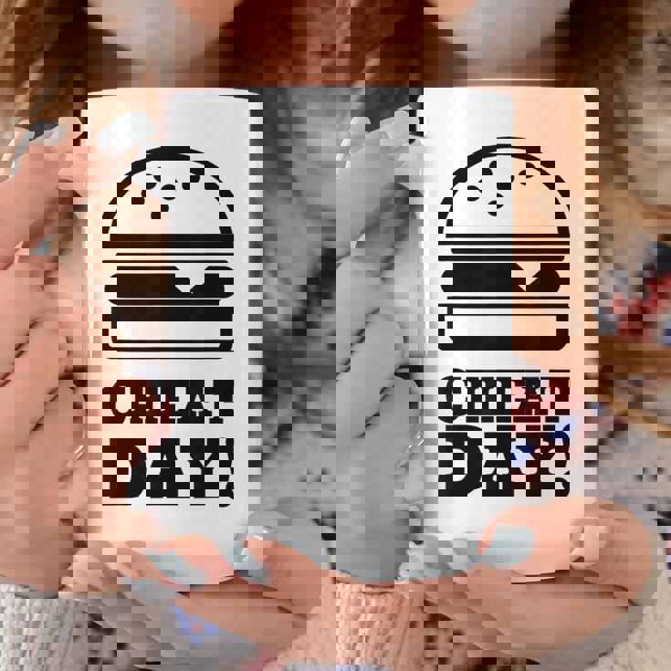 ファニージム チートデー ハンバーガー キャブ フード コーヒーマグ 面白い贈り物