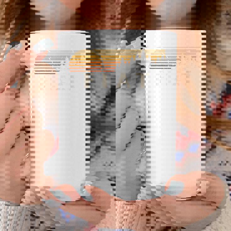 フィアット、Ks ヴィンテージ エバーグリーン サンセット 80年代 レトロ コーヒーマグ 面白い贈り物