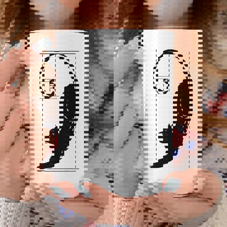 フィボナッチキャット 黄金比プリント コーヒーマグ 面白い贈り物