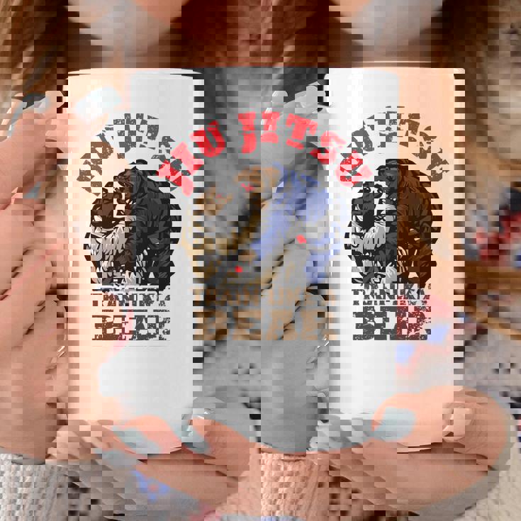 ブラジリアン柔術 Bjj クマのように訓練する 長袖tシャツ コーヒーマグ 面白い贈り物