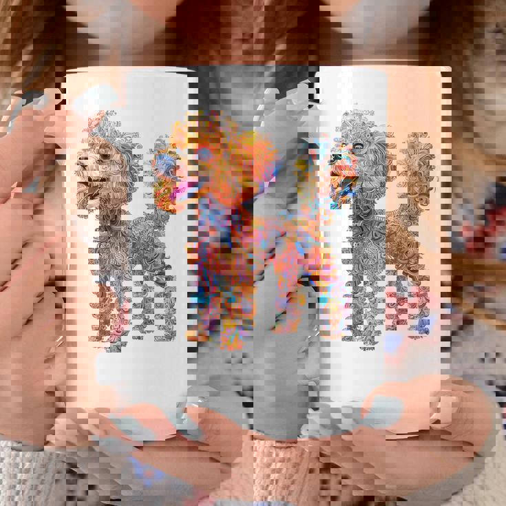 プードル 犬 モチーフ ペット イラスト プードル コーヒーマグ 面白い贈り物