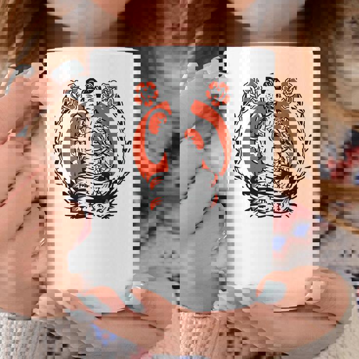 ボクサー アメリカン トラディショナル タトゥー オールドスクール ボクシング フラッシュ コーヒーマグ 面白い贈り物