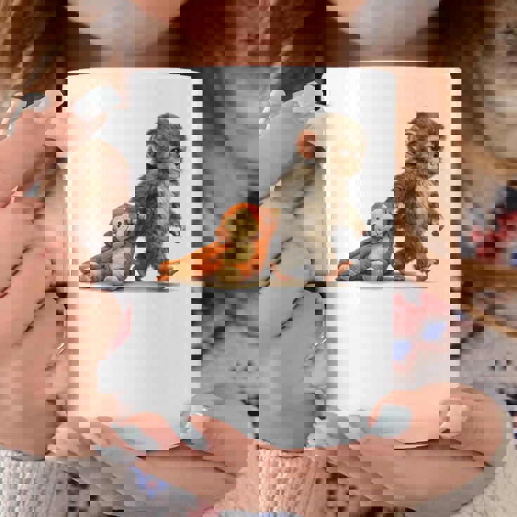 モンキーパンチ ベビー マカク リトルパンチ ビッグ キュート ラブ ぬいぐるみ コーヒーマグ 面白い贈り物