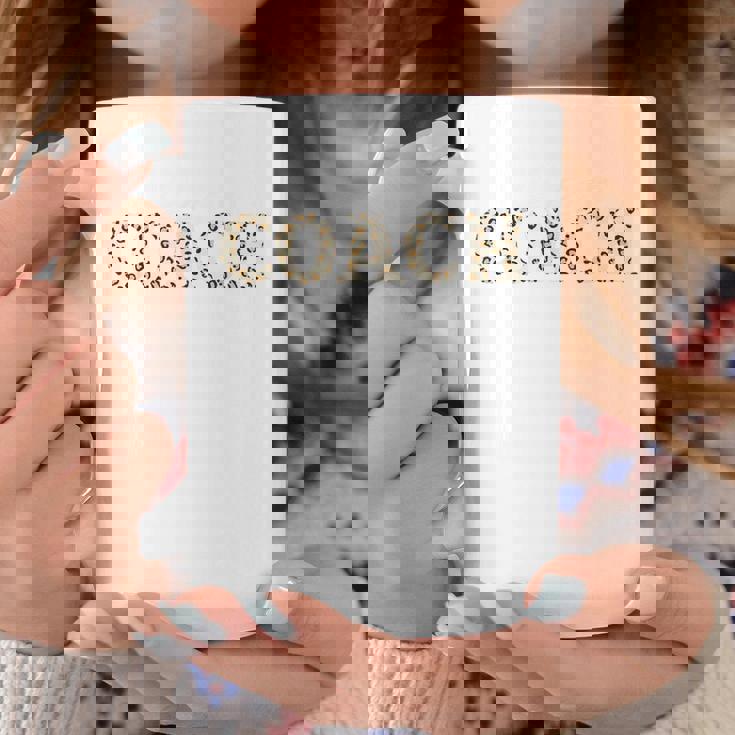 レオパードデザインのチアリーディングコーチ 面白いチアコーチ コーヒーマグ 面白い贈り物