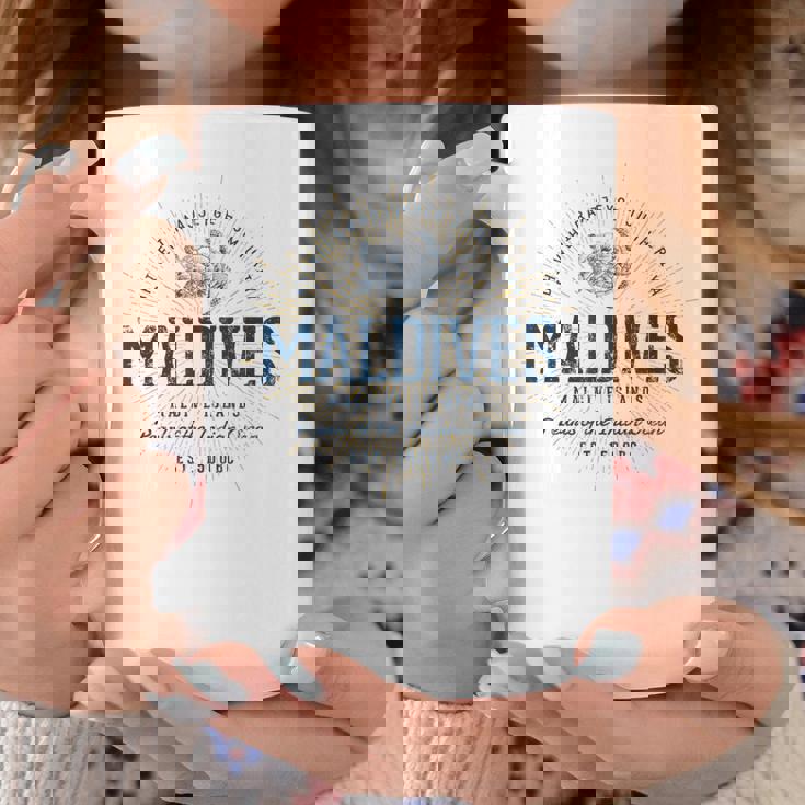 ヴィンテージ モルディブ レトロ コーヒーマグ 面白い贈り物