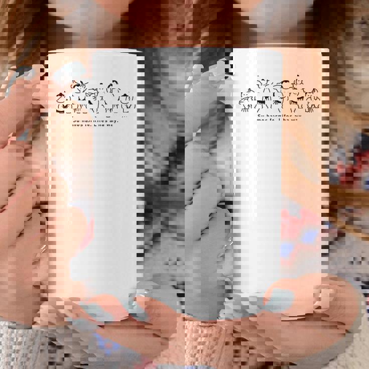 力士の型、人生の道 相撲 力士 相撲に型あり、人生に道あり コーヒーマグ 面白い贈り物