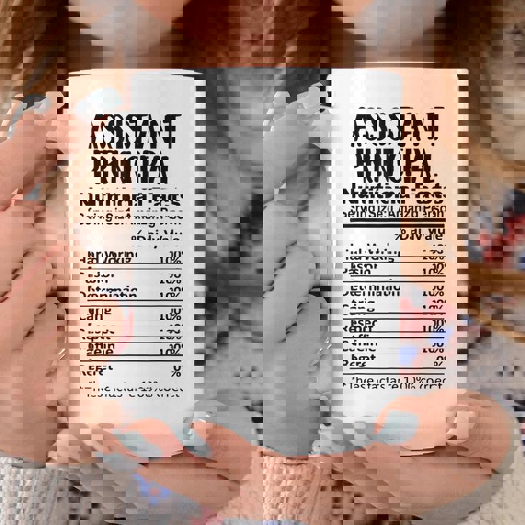 教頭栄養成分表おかしい コーヒーマグ 面白い贈り物