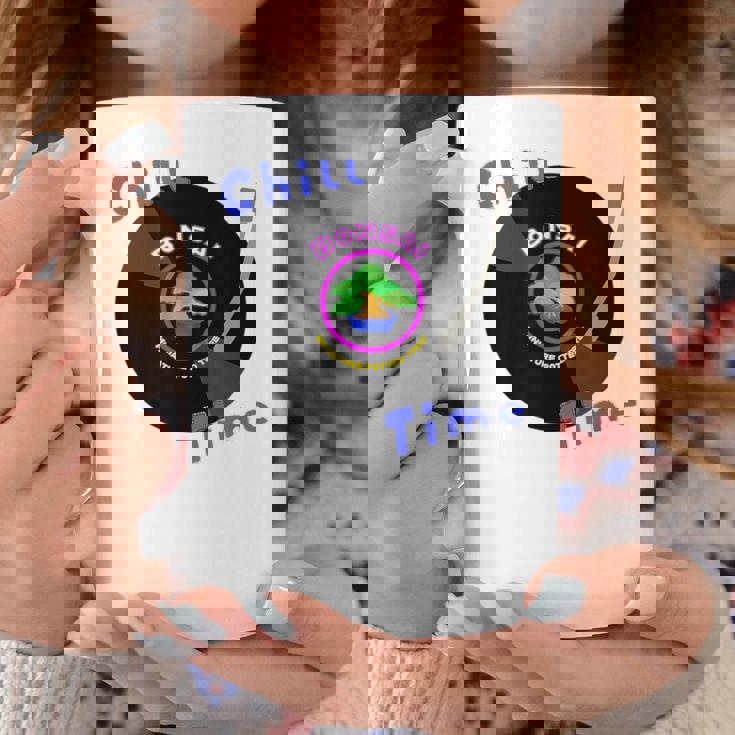 盆栽×レコード 静かに過ごすチル時間デザイン コーヒーマグ 面白い贈り物